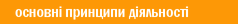 основні принципи діяльності